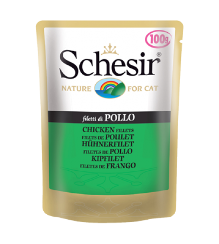 SCHESIR GATO FILETE DE FRANGO (SAQUETA) 100GR